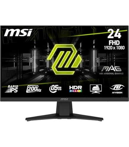 MSI G2412 ゲーミングモニター 24インチ MSI G2412, 24